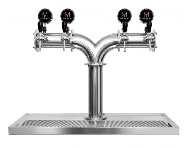 Chopeira Torre Y com 4 vias em Aço Inox para Chopp | Alta Qualidade | Área Gourmet, Bar e Restaurante Chopeira Torre Y com 4 vias em Aço Inox para Chopp | Alta Qualidade | Área Gourmet, Bar e Restaurante