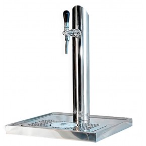 Chopeira Torre Tubular (sendo de de 1 a 3 vias) em Aço Inox para Chopp | Alta Qualidade | Área Gourmet, Bar e Restaurante