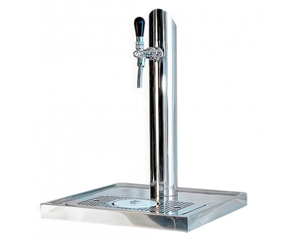 Chopeira Torre Tubular com 1 via em Aço Inox para Chopp | Alta Qualidade | Área Gourmet, Bar e Restaurante Chopeira Torre Tubular com 1 via em Aço Inox para Chopp | Alta Qualidade | Área Gourmet, Bar e Restaurante